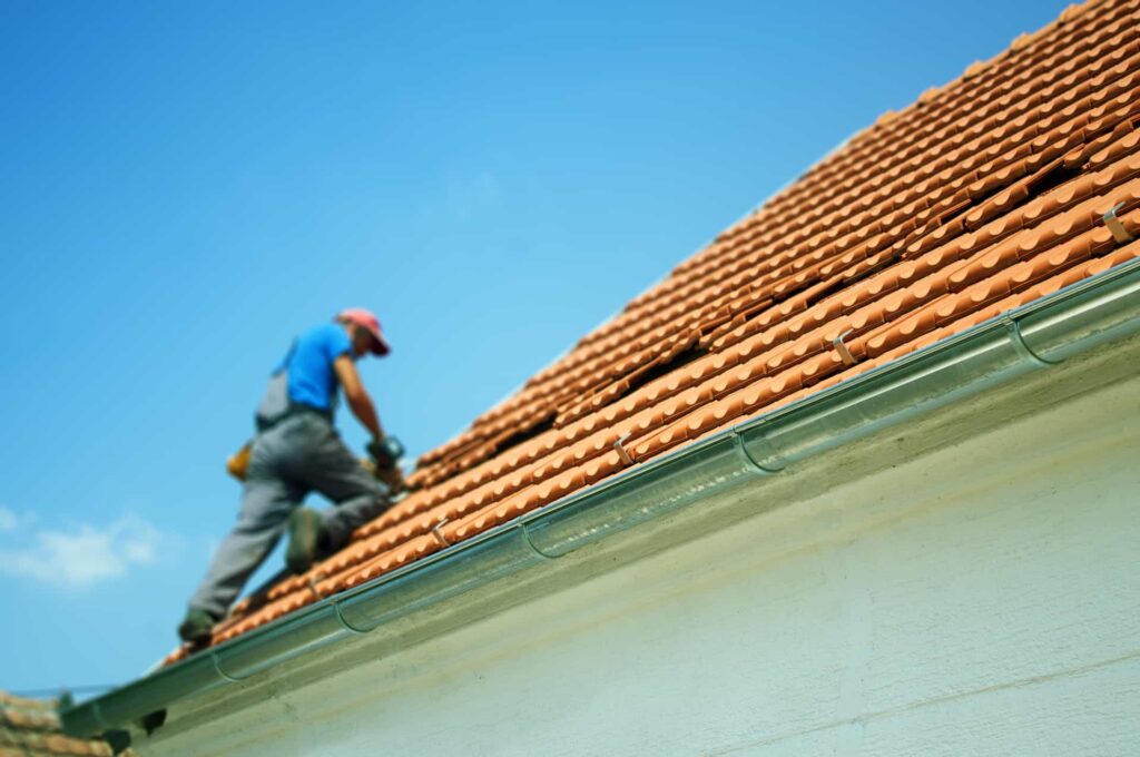 Tiled roof repairs Bramley